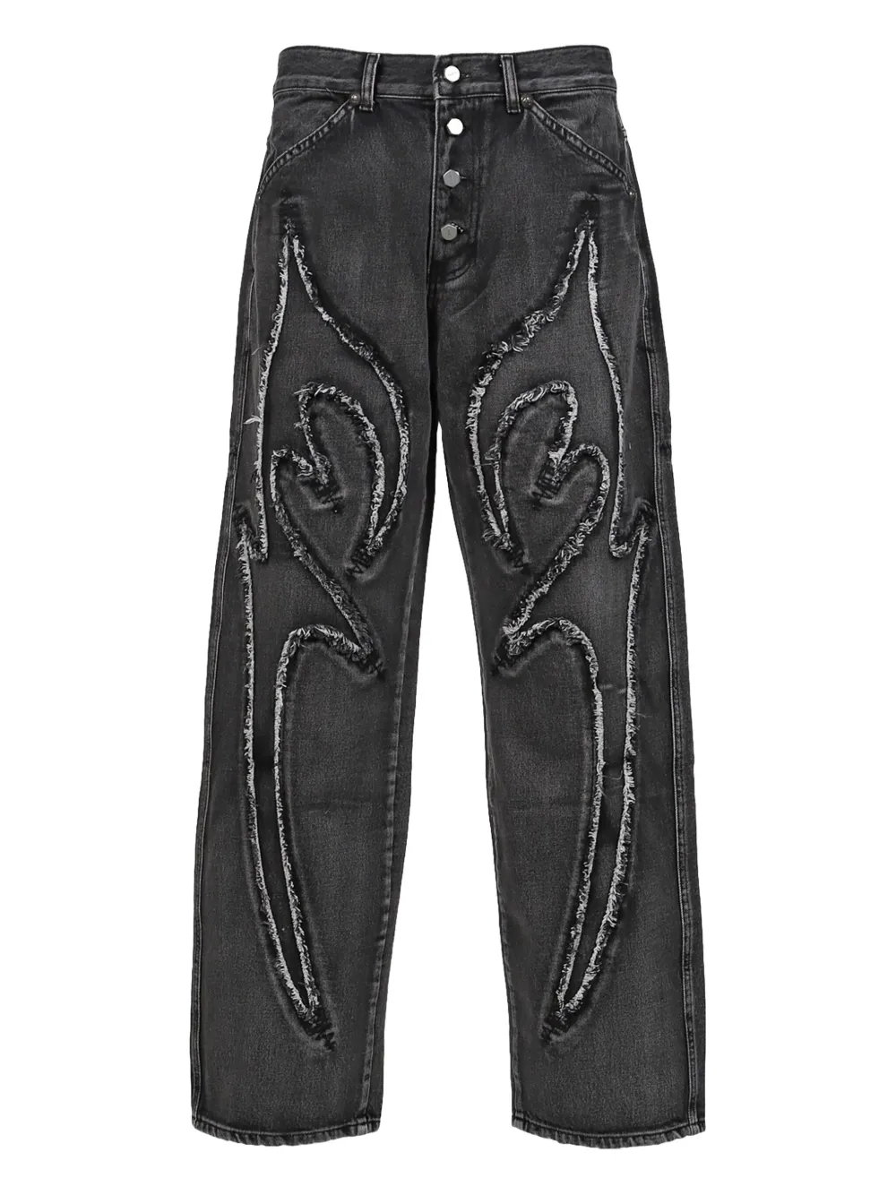 Хлопковые джинсы THUG CLUB, черный 
Хлопковые джинсы THUG CLUB, черный