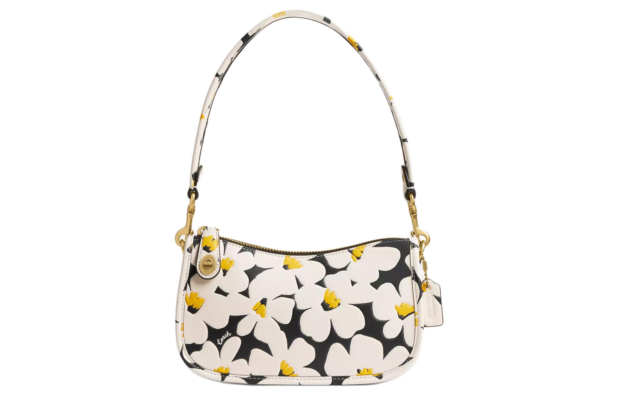 Сумка-перчатка Swinger для загара через плечо малого размера женская латунь COACH
Сумка-перчатка Swinger для загара через плечо малого размера женская латунь COACH