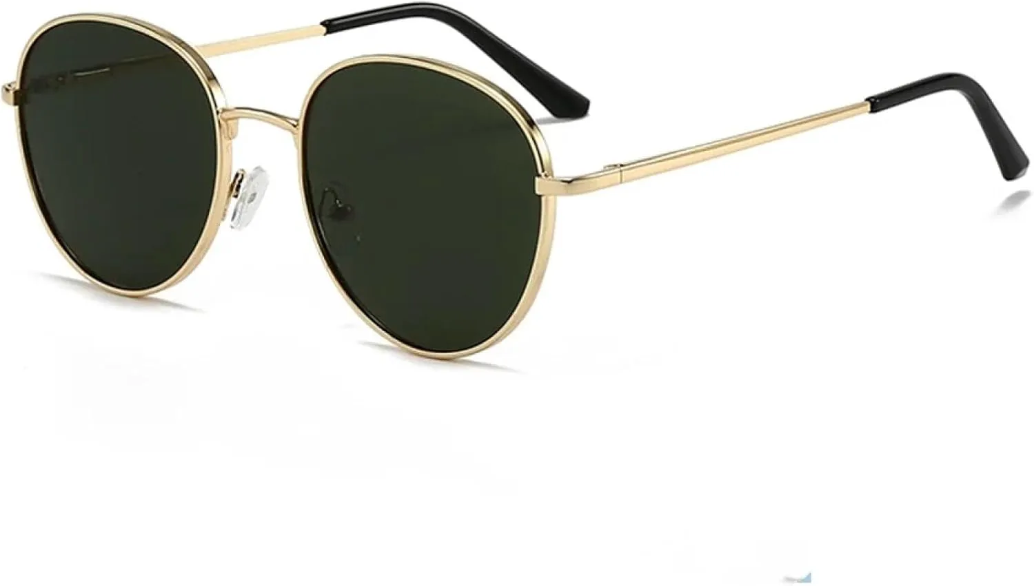 Солнцезащитные очки с защитой от УФ-излучения UV400 | Круглые очки в металлической оправе для женщин | Для занятий спортом на открытом воздухе generic, Gold Green
Солнцезащитные очки с защитой от УФ-излучения UV400 | Круглые очки в металлической оправе для женщин | Для занятий спортом на открытом воздухе generic, Gold Green