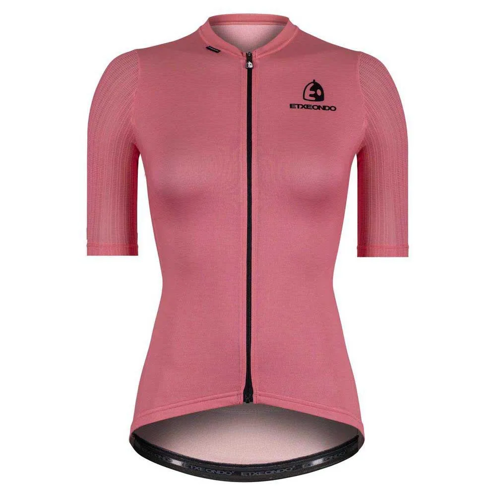 Джерси с коротким рукавом Etxeondo Batura Essentials, розовый 
Джерси с коротким рукавом Etxeondo Batura Essentials, розовый