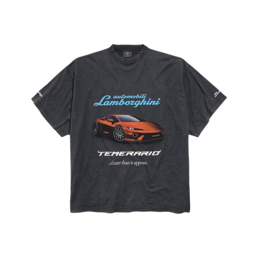 Футболка с принтом Lamborghini Balenciaga, черный
Футболка с принтом Lamborghini Balenciaga, черный