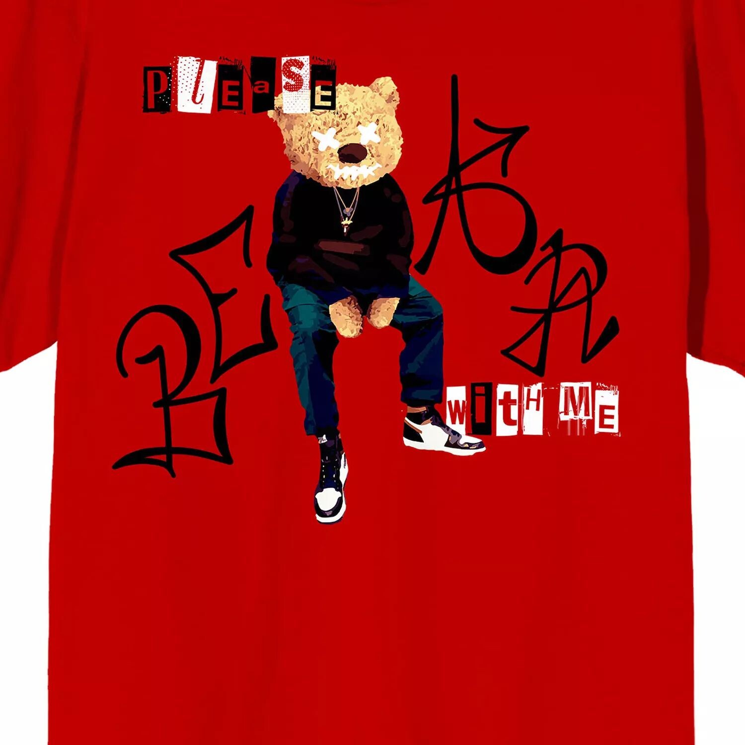 Мужская футболка с рисунком Teddy Drip Please Bear With Me Licensed Character
Мужская футболка с рисунком Teddy Drip Please Bear With Me Licensed Character