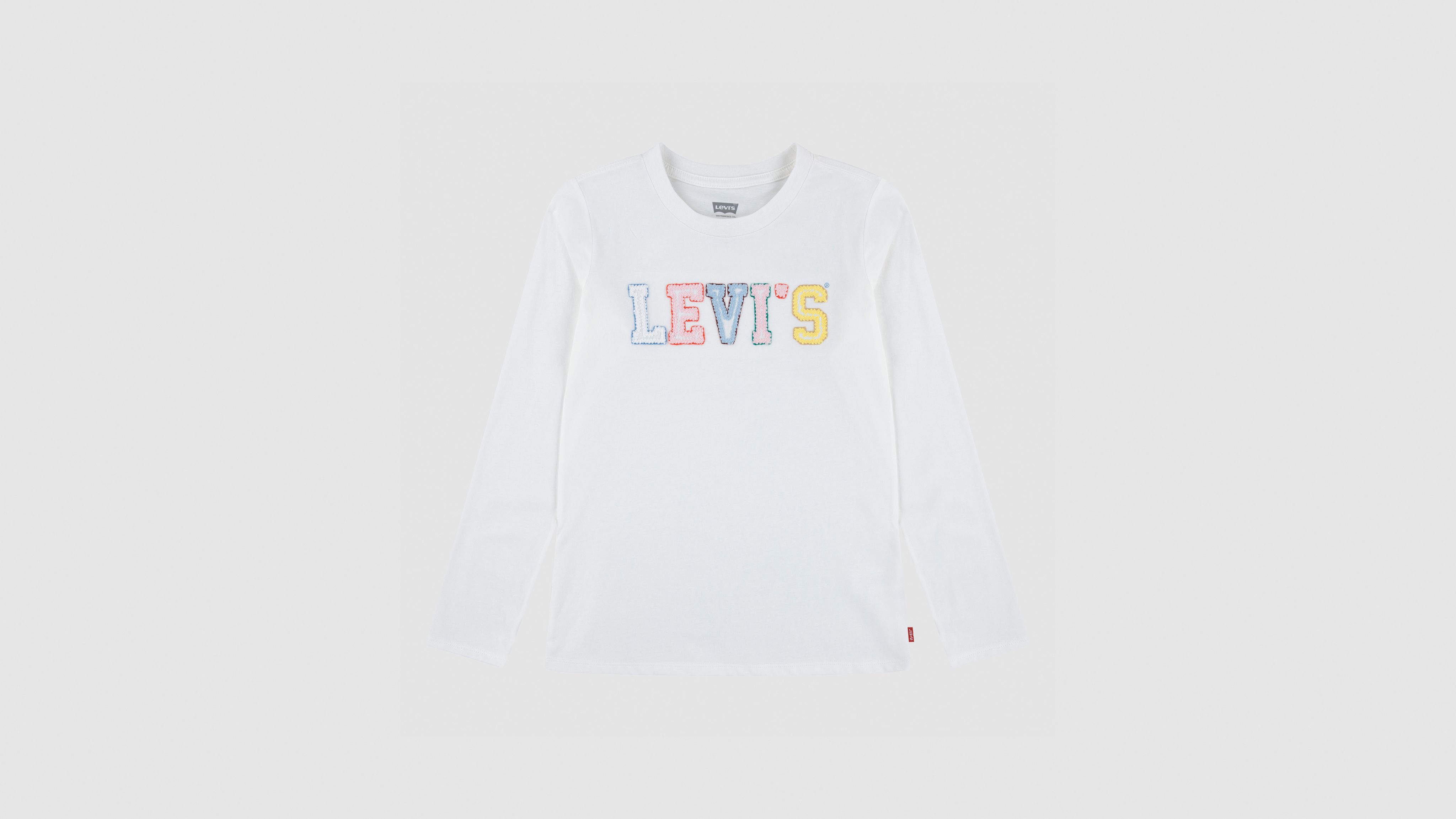 Футболка крючком Ls для больших девочек S-xl Levi's, Blanc De Blanc - White
Футболка крючком Ls для больших девочек S-xl Levi's, Blanc De Blanc - White