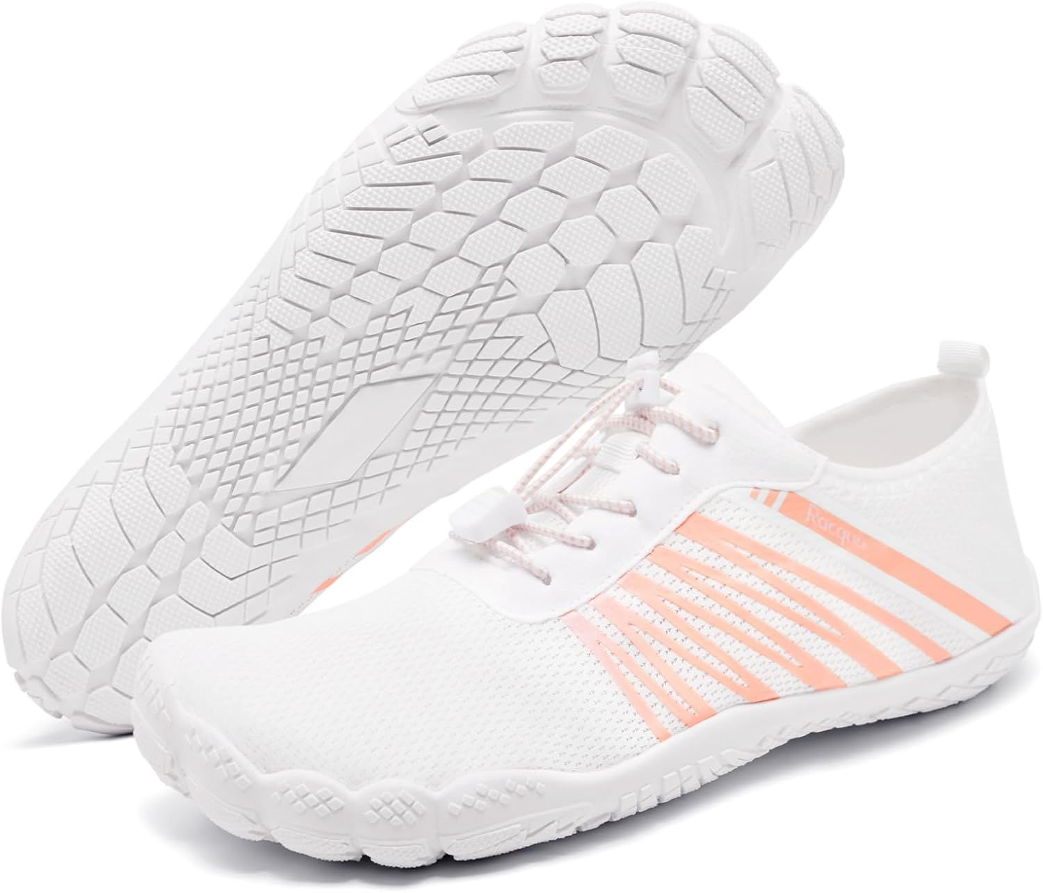 Кроссовки Racqua для мужчин и женщин, для пляжа, плавания в бассейне, спорта, быстросохнущие, для босой ноги, легкие, белый/оранжевый
Кроссовки Racqua для мужчин и женщин, для пляжа, плавания в бассейне, спорта, быстросохнущие, для босой ноги, легкие, белый/оранжевый