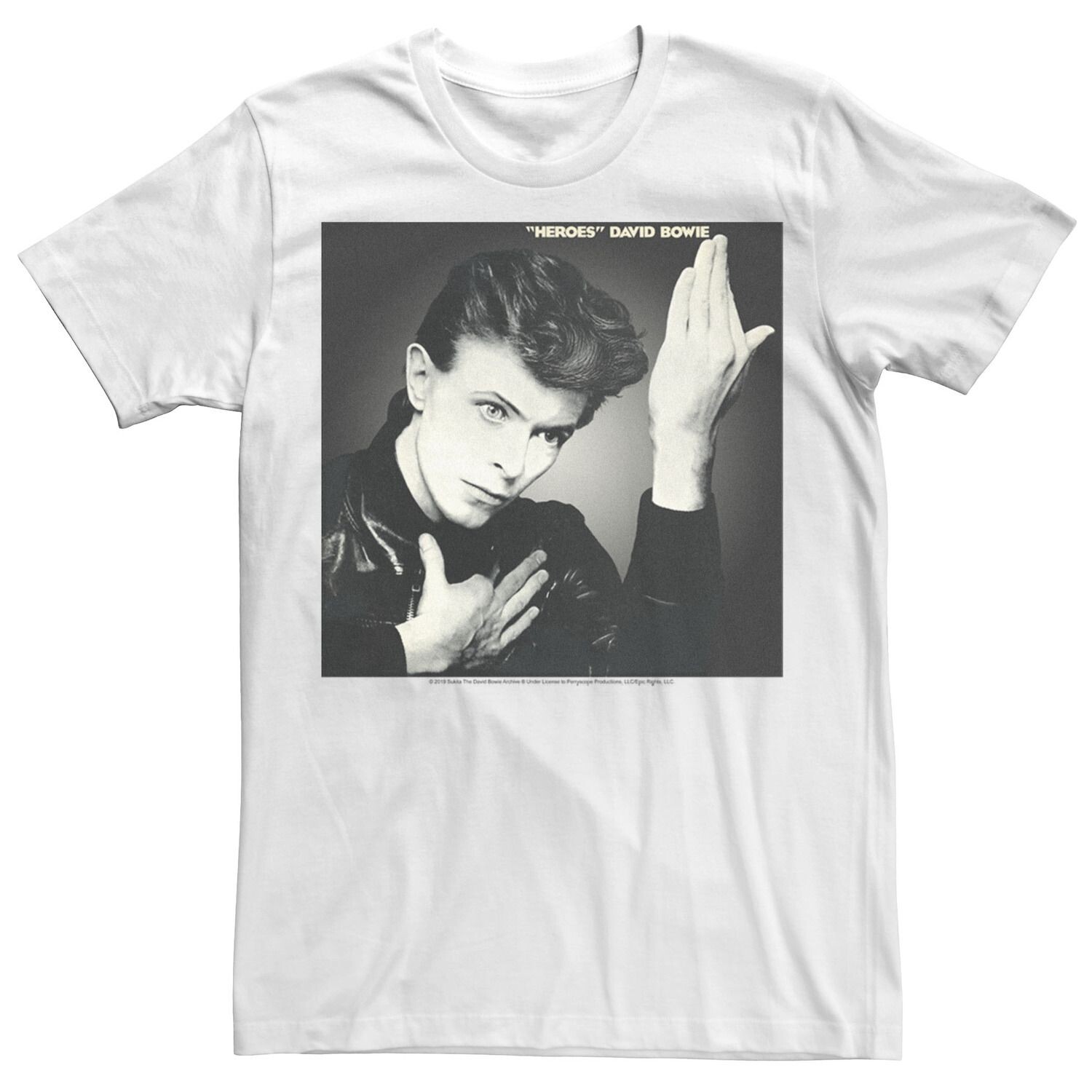 Мужская футболка David Bowie Heroes Album Licensed Character
Мужская футболка David Bowie Heroes Album Licensed Character