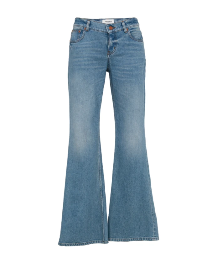Расклешенные джинсы Finger In The Nose, синий
Расклешенные джинсы Finger In The Nose, синий