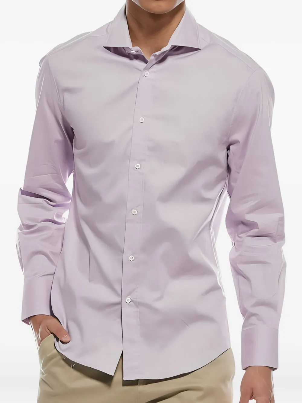 Рубашка с длинными рукавами Brunello Cucinelli, фиолетовый
Рубашка с длинными рукавами Brunello Cucinelli, фиолетовый