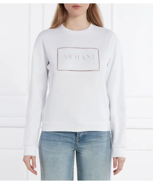 Толстовка Straight fit Armani Exchange, белый
Толстовка Straight fit Armani Exchange, белый