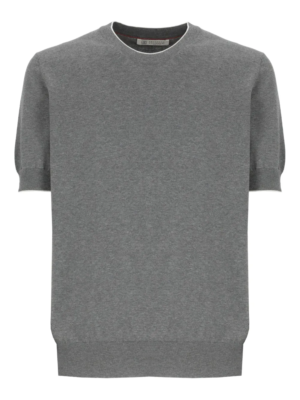 Свитер с короткими рукавами Brunello Cucinelli, серый
Свитер с короткими рукавами Brunello Cucinelli, серый