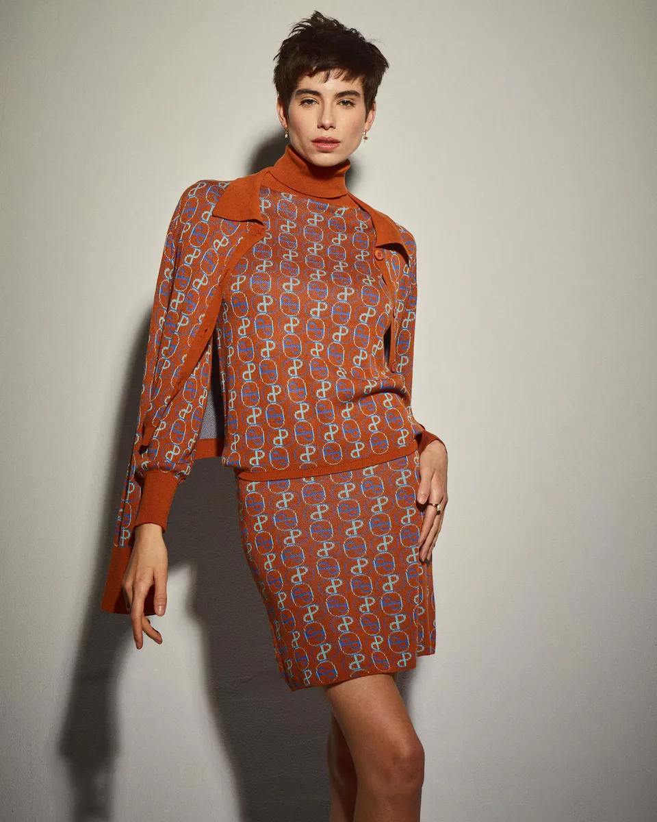 Женский вязаный жакет с лацканами и застежкой спереди Dolores Promesas, коричневый
Женский вязаный жакет с лацканами и застежкой спереди Dolores Promesas, коричневый