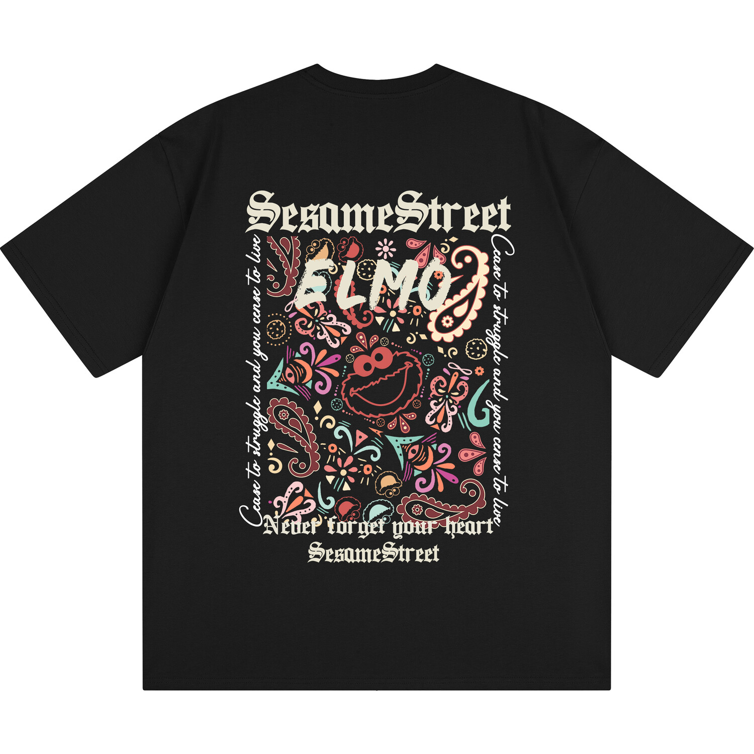 SESAME STREET Футболка унисекс «УЛИЦА СЕЗАМ», Розовый 
SESAME STREET Футболка унисекс «УЛИЦА СЕЗАМ», Розовый