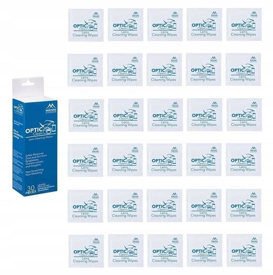 Салфетки для очков OPTIC Clean, 30 шт., Montana
Салфетки для очков OPTIC Clean, 30 шт., Montana