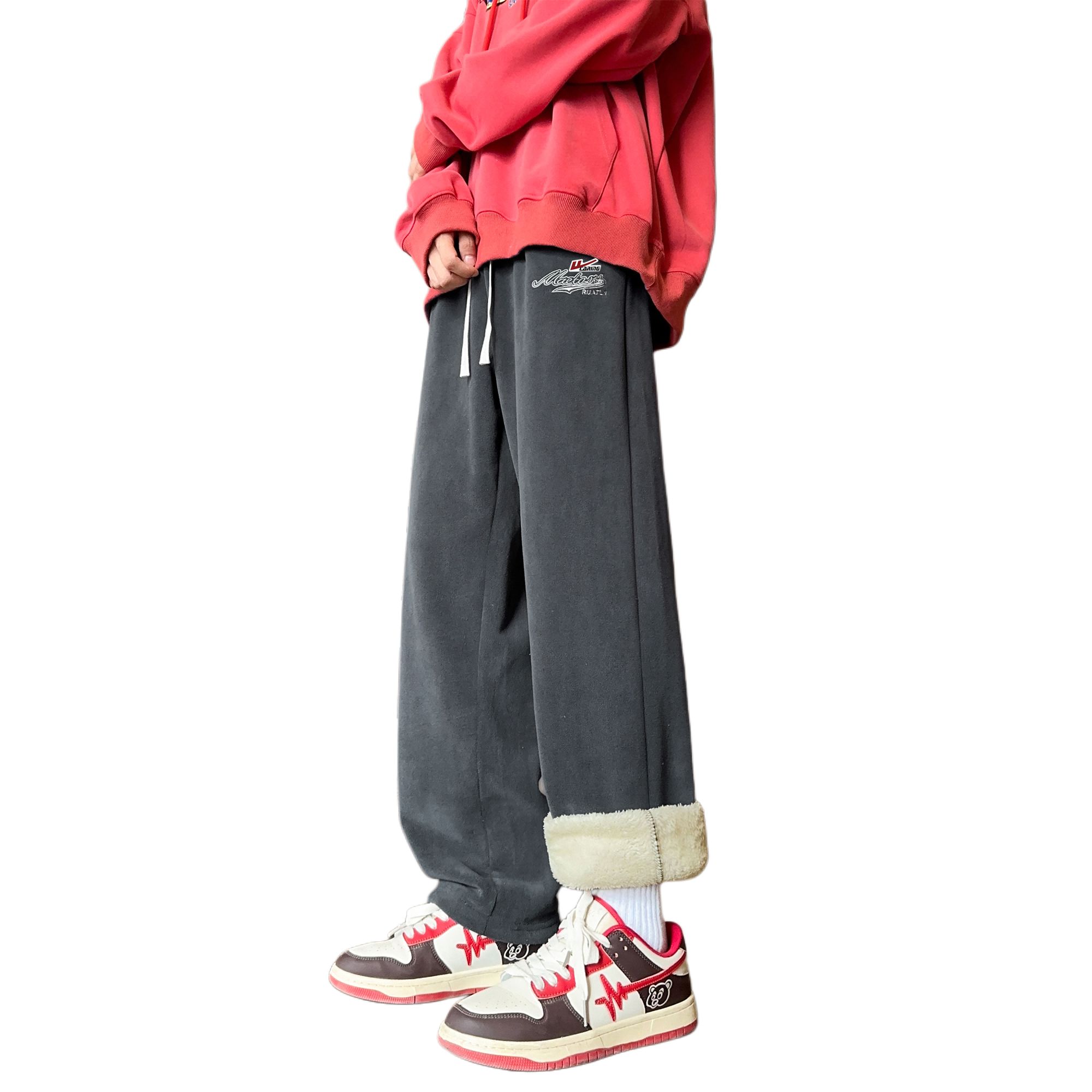 Хлопковые брюки Unisex утепленные с флисовой подкладкой прямого кроя WARRIOR, серый (thickened sherpa lining diy badge)
Хлопковые брюки Unisex утепленные с флисовой подкладкой прямого кроя WARRIOR, серый (thickened sherpa lining diy badge)