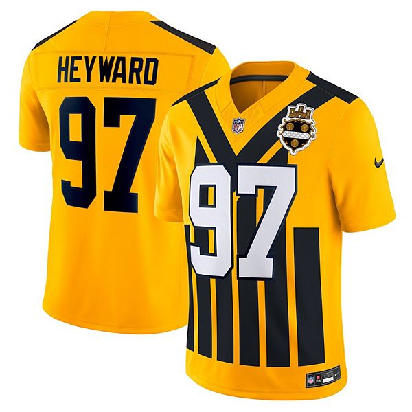 Мужская футболка Cameron Heyward Pittsburgh Steelers Alternate Vapor FUSE Limited Nike
Мужская футболка Cameron Heyward Pittsburgh Steelers Alternate Vapor FUSE Limited Nike