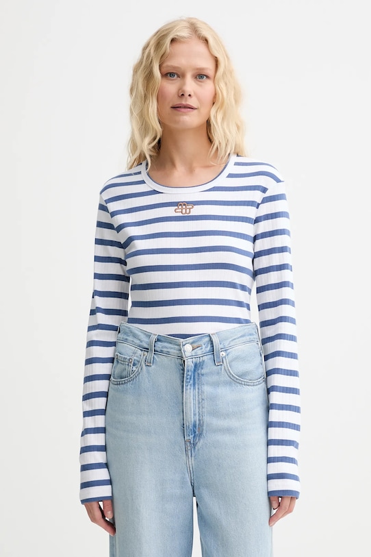 Хлопковая лонгслив POTE Munthe, синий
Хлопковая лонгслив POTE Munthe, синий