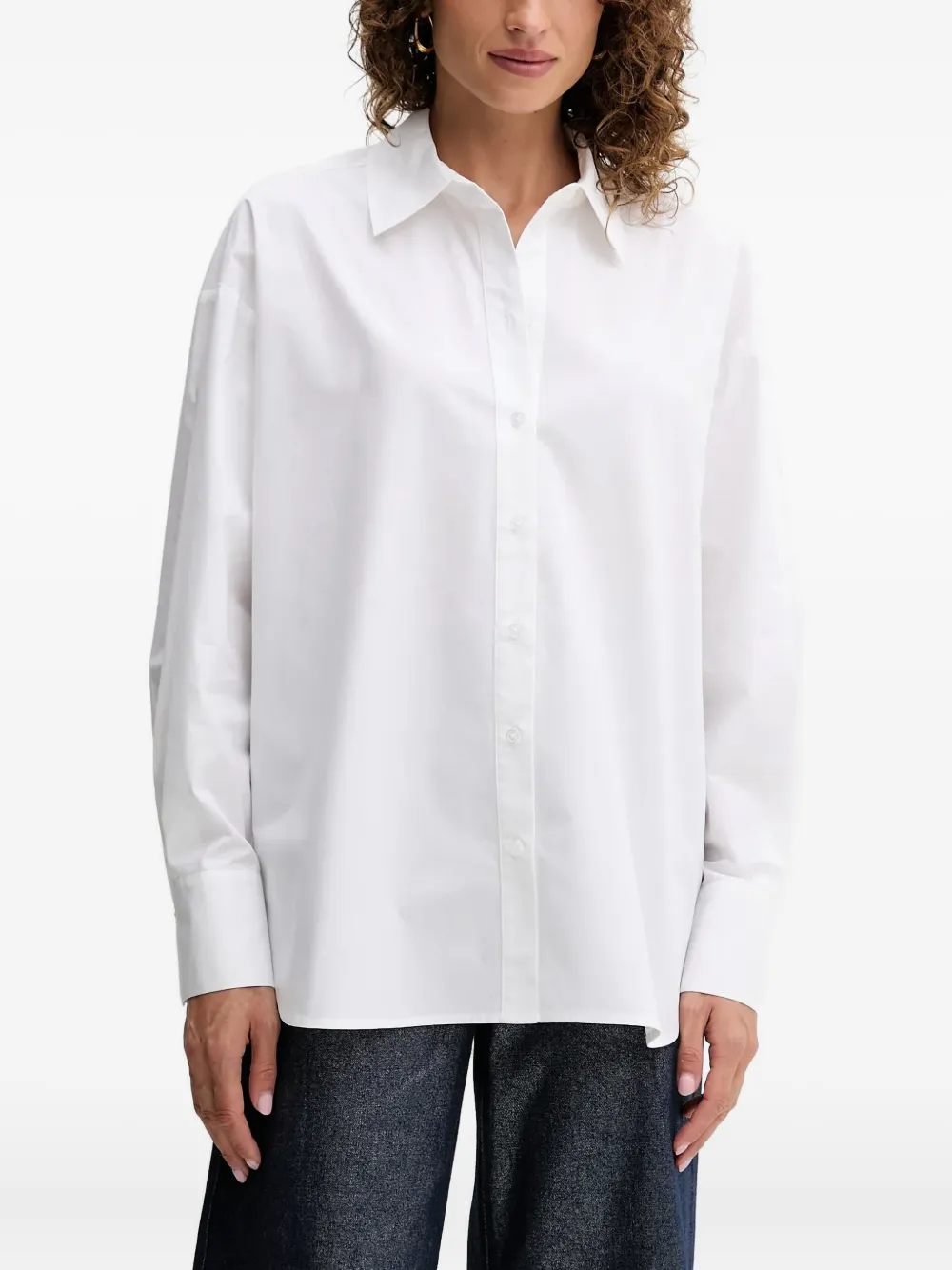 Рубашка с аппликацией в виде бабочки Twinset, белый
Рубашка с аппликацией в виде бабочки Twinset, белый