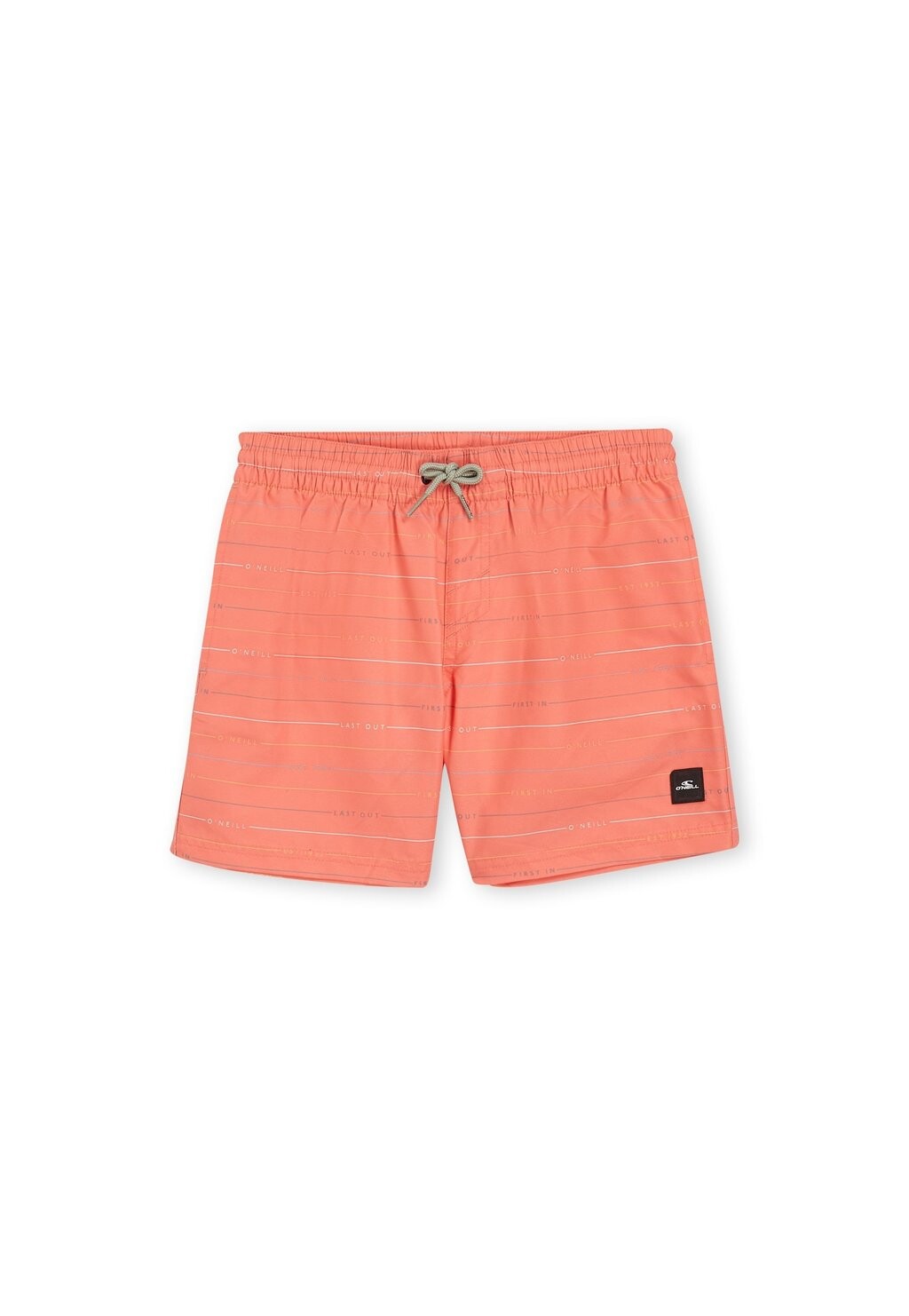 Шорты для плавания Cali O'Neill, полоска с именем живого коралла
Шорты для плавания Cali O'Neill, полоска с именем живого коралла