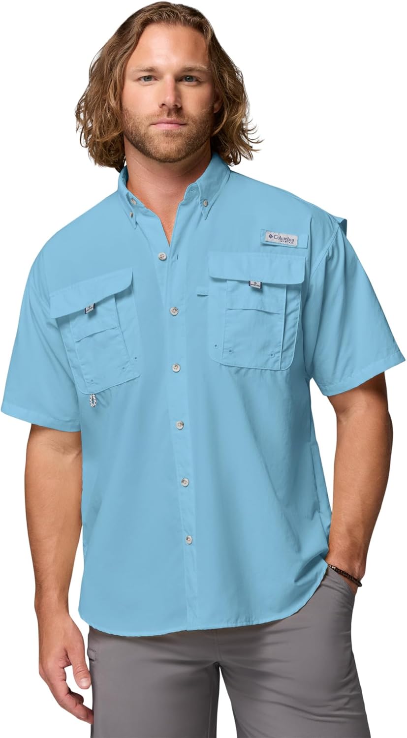 Рубашка Columbia Men's PFG Bahama II с коротким рукавом, Vintage Blue
Рубашка Columbia Men's PFG Bahama II с коротким рукавом, Vintage Blue