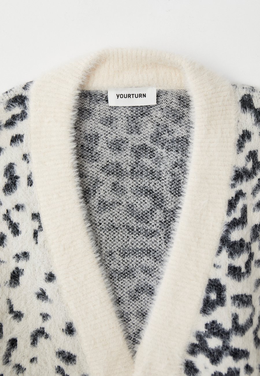 Кардиган YOURTURN UNISEX, Off-White/Black/Off-White
Кардиган YOURTURN UNISEX, Off-White/Black/Off-White