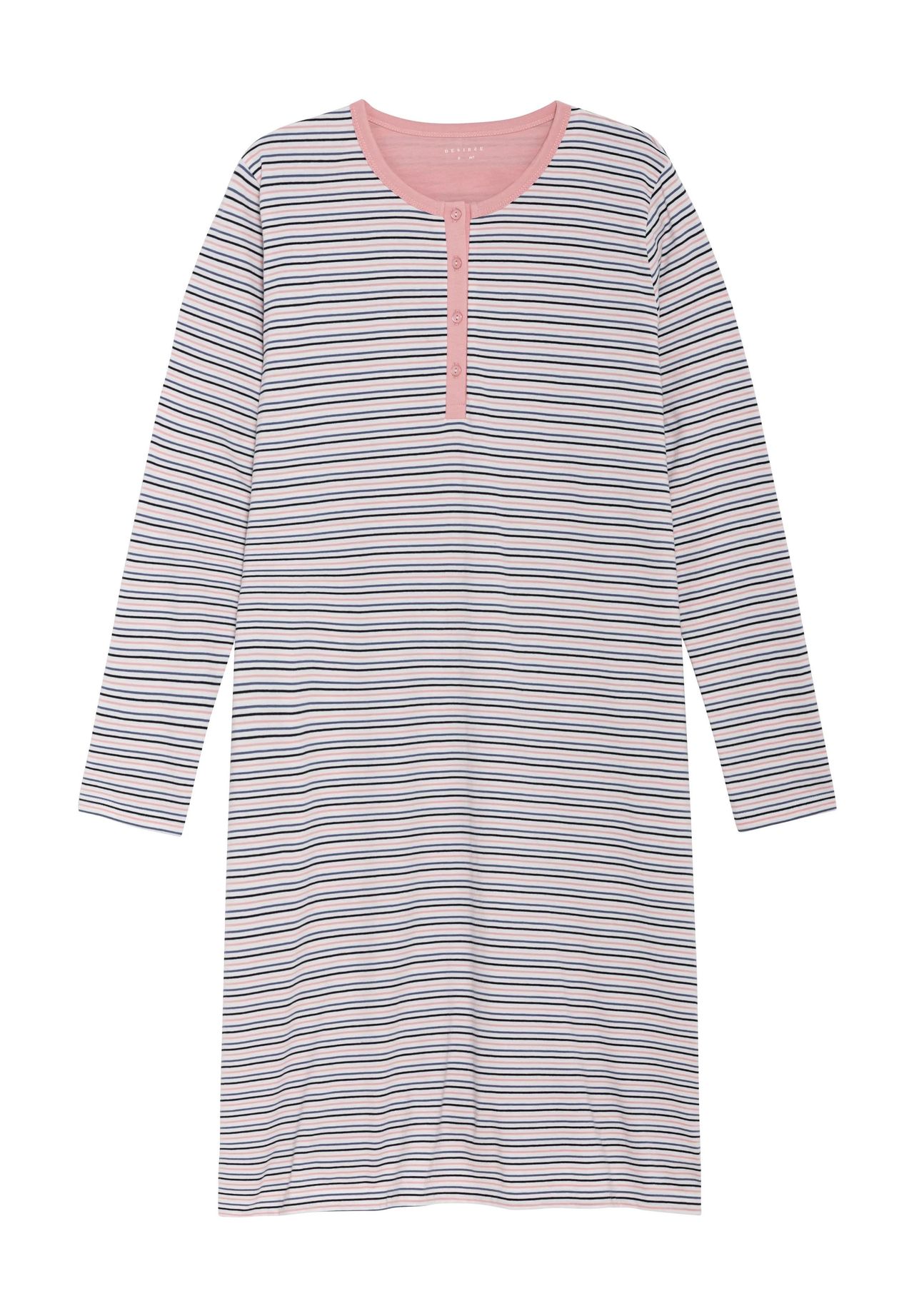 Женская рубашка для сна длиной до колена с воротником Henley DESIRéE, цвет Stripe Aop
Женская рубашка для сна длиной до колена с воротником Henley DESIRéE, цвет Stripe Aop