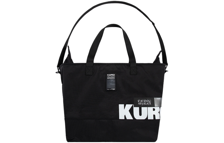 EVISU Полиамидная наплечная сумка унисекс черная, Black 
EVISU Полиамидная наплечная сумка унисекс черная, Black