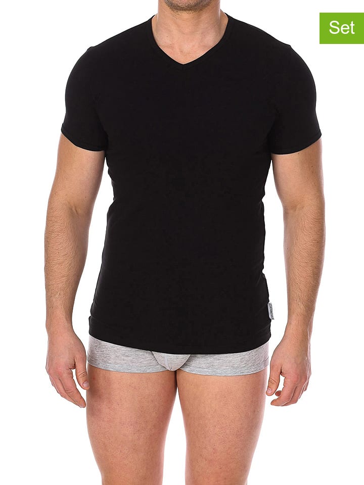 Bikkembergs Комплект из 2 штук: рубашки черного цвета
Bikkembergs Комплект из 2 штук: рубашки черного цвета