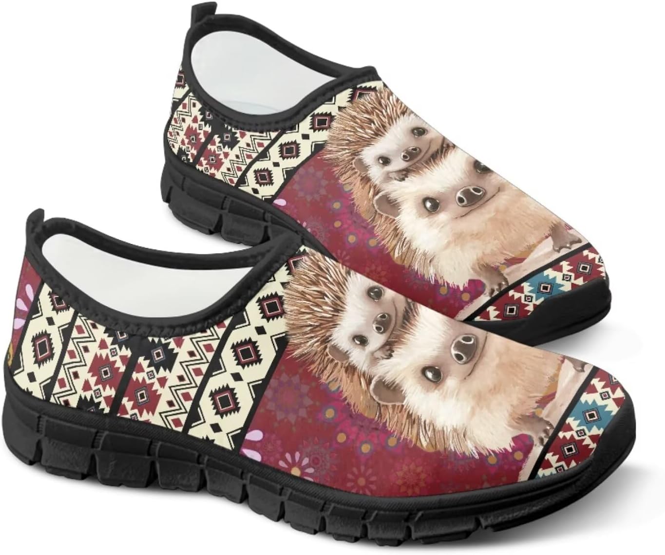 Слипоны Binienty Aztec для мужчин и женщин, повседневная обувь без шнурков, удобные лоферы для путешествий и прогулок, Aztec Mandala Hedgehog
Слипоны Binienty Aztec для мужчин и женщин, повседневная обувь без шнурков, удобные лоферы для путешествий и прогулок, Aztec Mandala Hedgehog