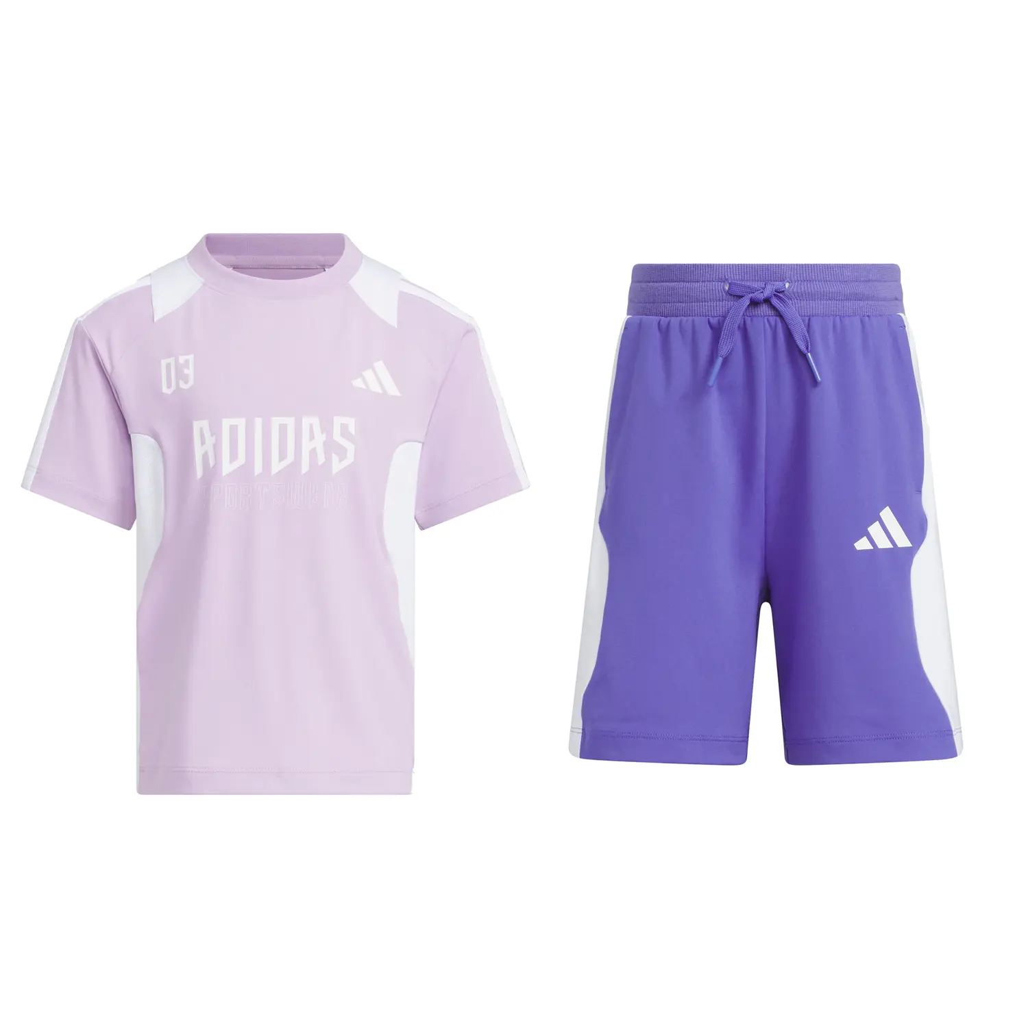 Детский спортивный комплект Casual Sportswear 2 Piece Set Adidas, фиолетовый
Детский спортивный комплект Casual Sportswear 2 Piece Set Adidas, фиолетовый