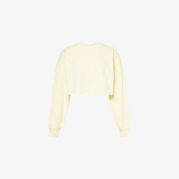 Свитшот укороченный Good American Terri, желтый
Свитшот укороченный Good American Terri, желтый