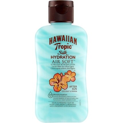 Silk Hydration Air Soft лосьон после загара с ароматом кокоса и папайи Mini 60 мл Hawaiian Tropic
Silk Hydration Air Soft лосьон после загара с ароматом кокоса и папайи Mini 60 мл Hawaiian Tropic