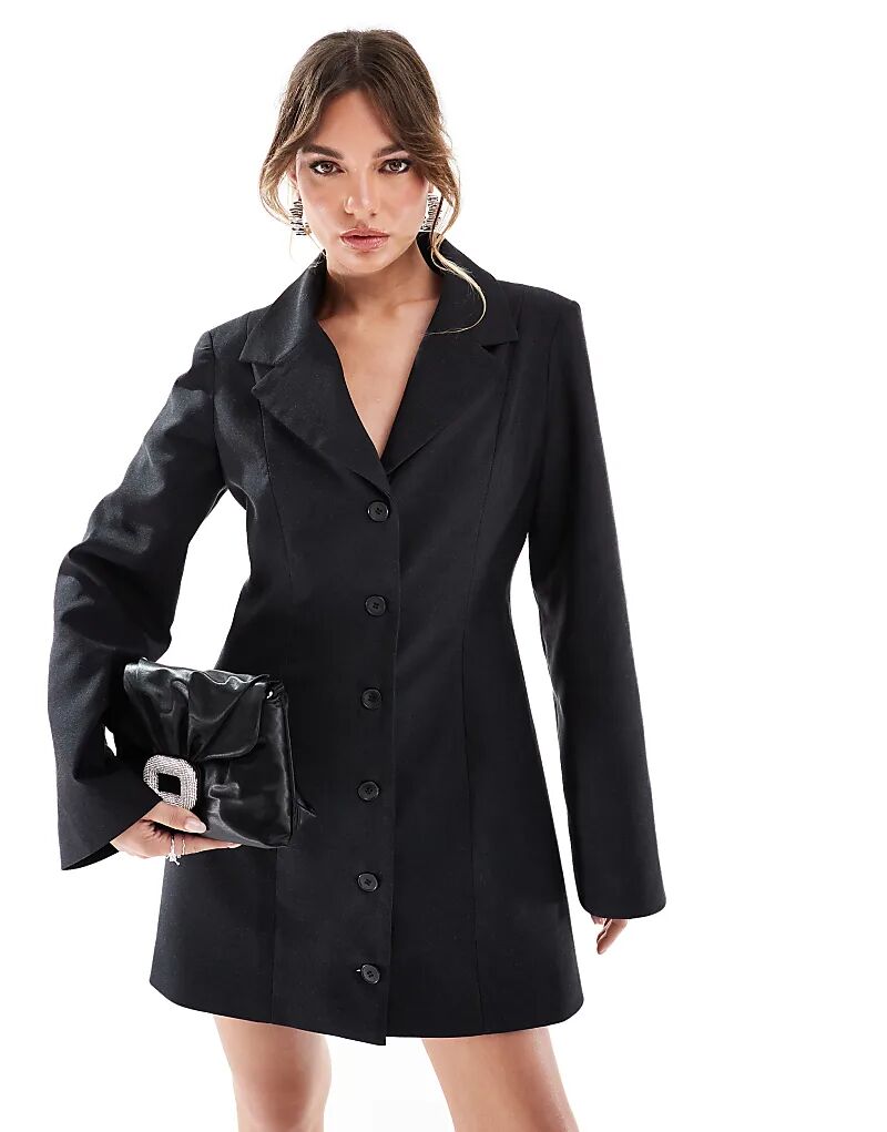 Платье-блейзер с застежкой-молнией черного цвета ASOS DESIGN
Платье-блейзер с застежкой-молнией черного цвета ASOS DESIGN