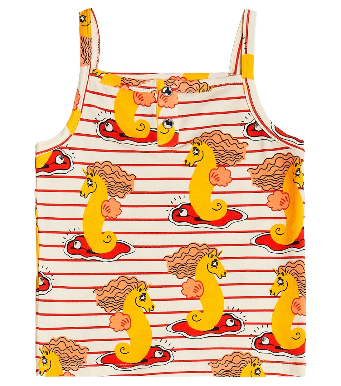 Топ из смесового хлопка с принтом Mini Rodini, красный
Топ из смесового хлопка с принтом Mini Rodini, красный