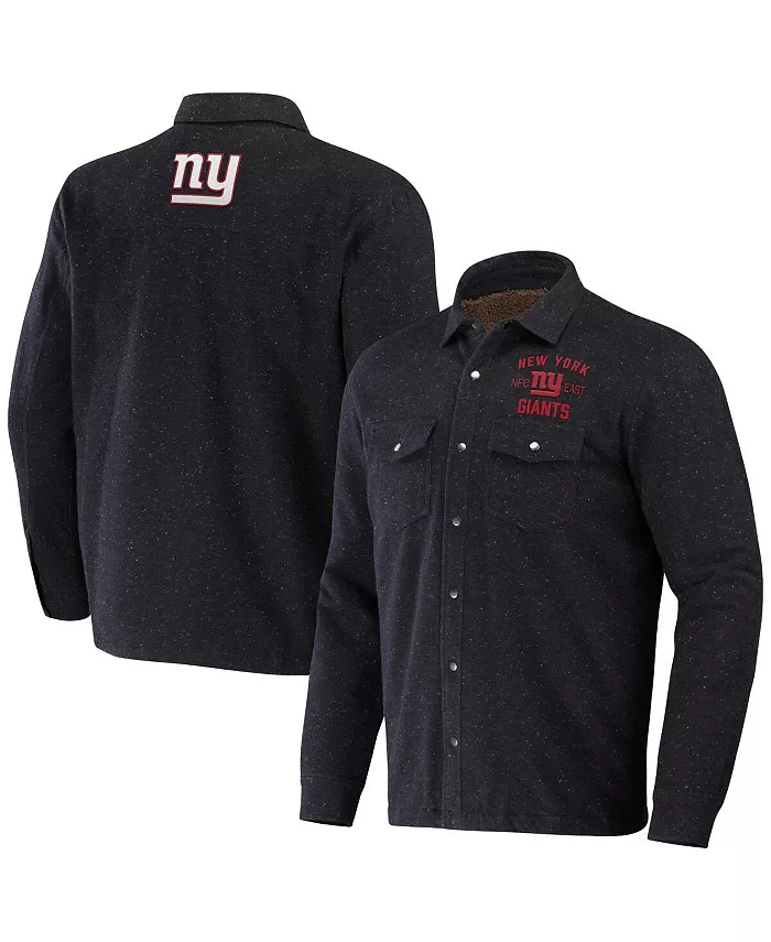 Мужская куртка-рубашка на молнии NFL x Darius Rucker Collection by Charcoal New York Giants Fanatics
Мужская куртка-рубашка на молнии NFL x Darius Rucker Collection by Charcoal New York Giants Fanatics