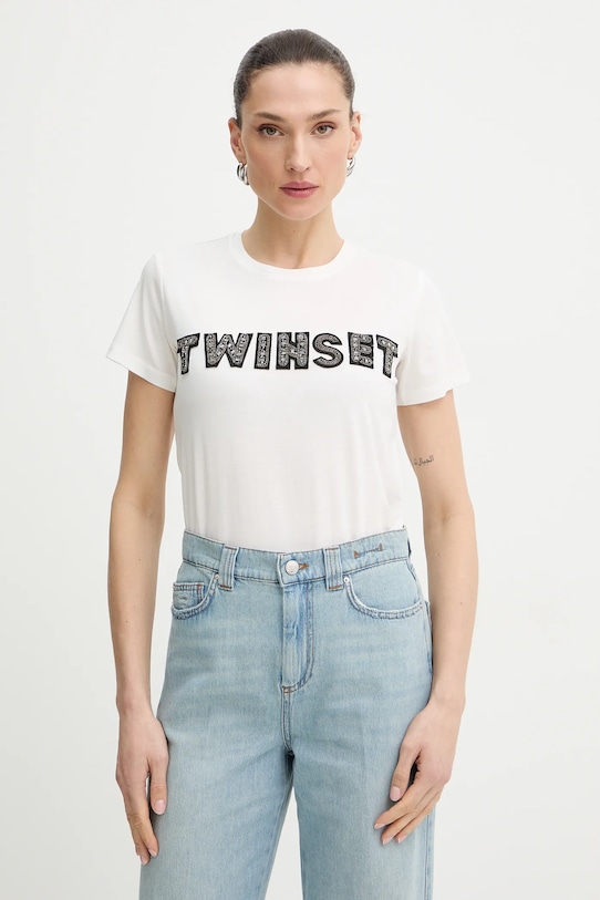 Футболка Twinset, бежевый
Футболка Twinset, бежевый