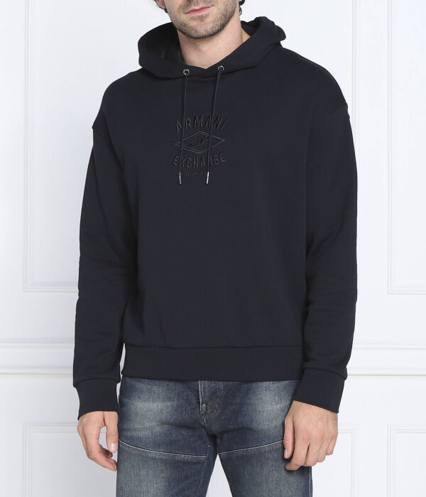 Толстовка мужская Armani Exchange с вышитым логотипом, синий
Толстовка мужская Armani Exchange с вышитым логотипом, синий