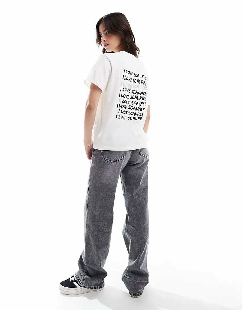 Scalpers – Имя из фольги – Футболка белого цвета
Scalpers – Имя из фольги – Футболка белого цвета