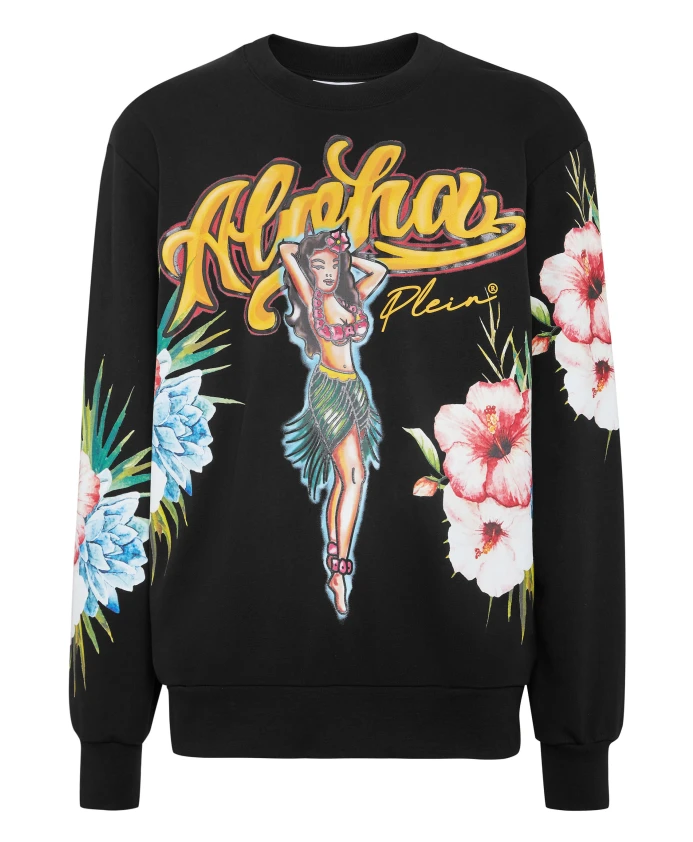 Гавайская толстовка Philipp Plein, черный
Гавайская толстовка Philipp Plein, черный