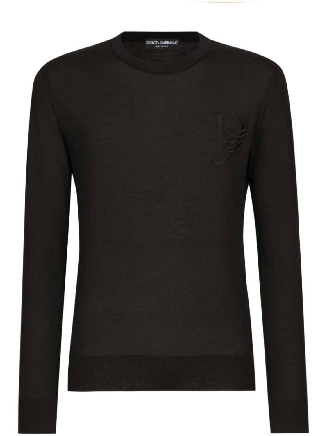 Dolce & Gabbana джемпер с вышитым логотипом, черный
Dolce & Gabbana джемпер с вышитым логотипом, черный