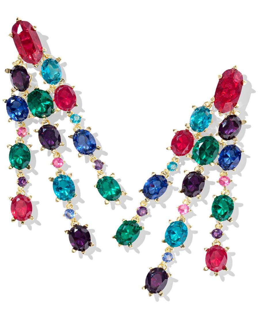 Серьги-подвески с несколькими камнями Kendra Scott, Gold Multi Mix
Серьги-подвески с несколькими камнями Kendra Scott, Gold Multi Mix