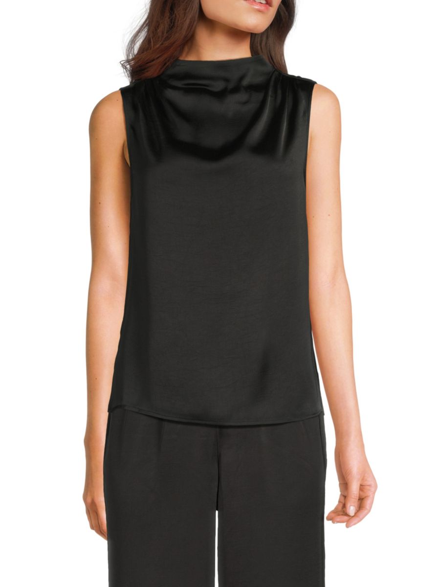 Драпированный топ без рукавов rag & bone, черный
Драпированный топ без рукавов rag & bone, черный