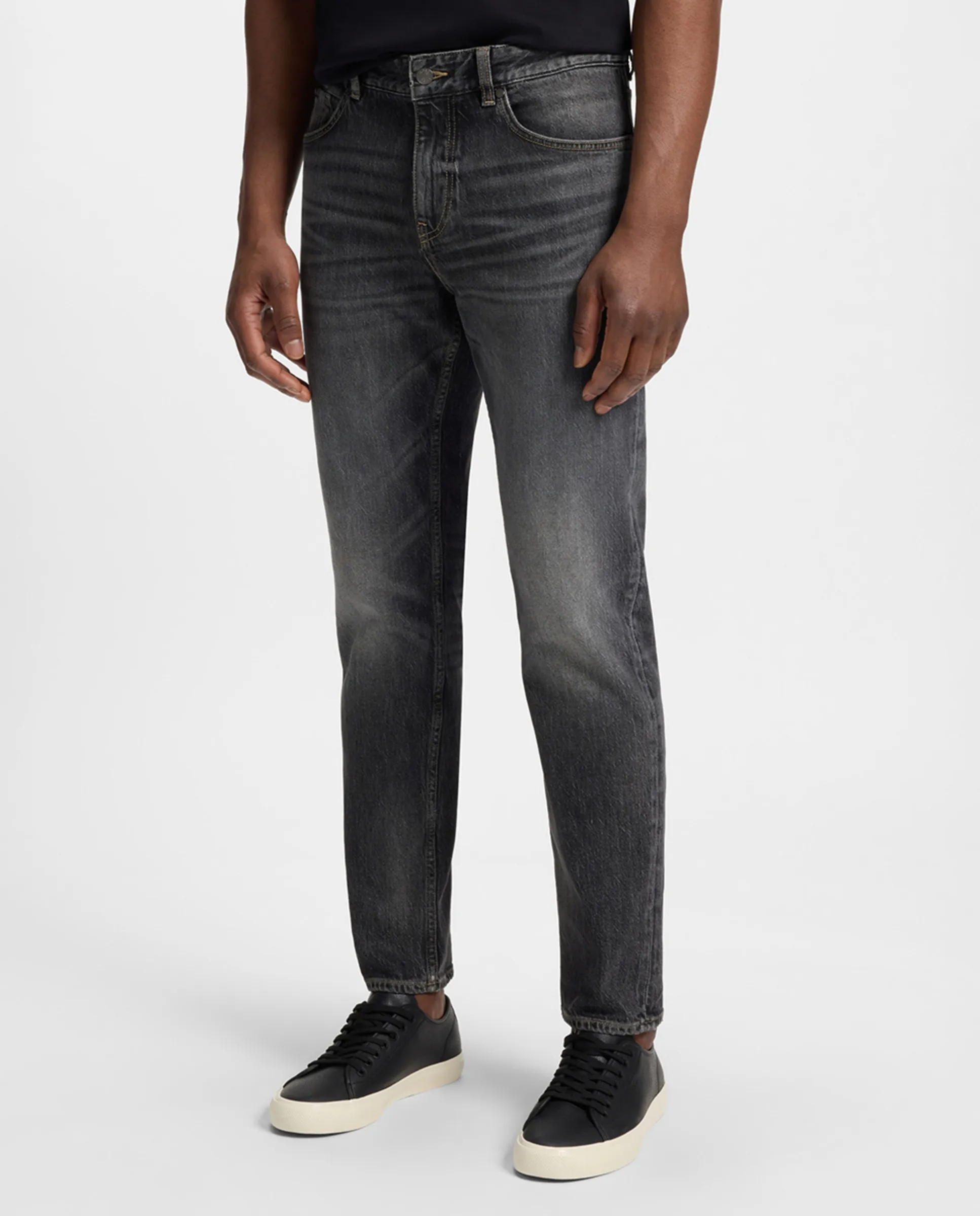 Мужские джинсы большого размера с кашемировым эффектом Boss, серый
Мужские джинсы большого размера с кашемировым эффектом Boss, серый