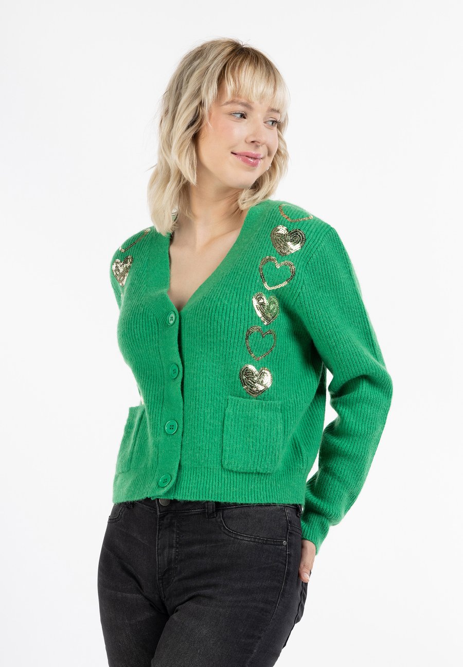 Кардиган myMo Cardigan, Grün/Green
Кардиган myMo Cardigan, Grün/Green