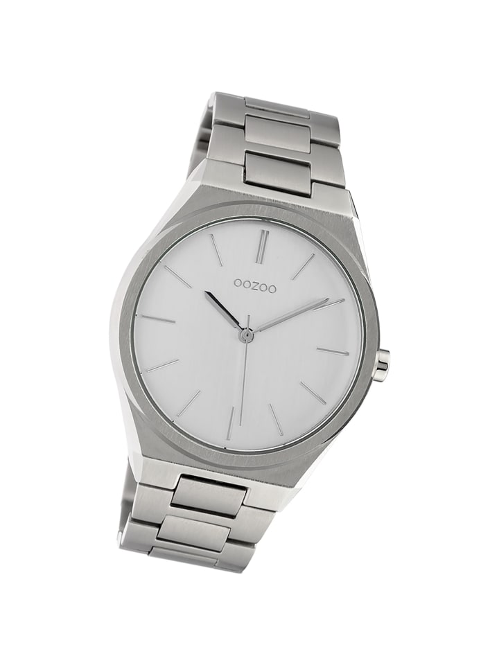 Аналоговые наручные часы Oozoo Vintage Series, серебристые, большие (примерно 40 мм)
Аналоговые наручные часы Oozoo Vintage Series, серебристые, большие (примерно 40 мм)
