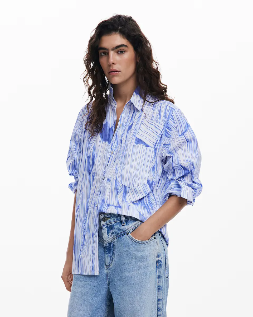 Женская рубашка Heracles Desigual, белый
Женская рубашка Heracles Desigual, белый