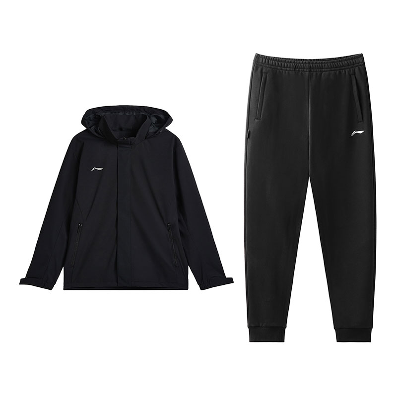 Li Ning Casual Sportswear Men's Li-Ning, черный top+черный pants
Li Ning Casual Sportswear Men's Li-Ning, черный top+черный pants