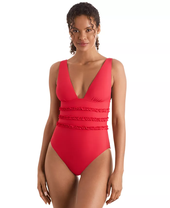 Женский купальник Sonny с рюшами Mimi Flamingo, красный
Женский купальник Sonny с рюшами Mimi Flamingo, красный