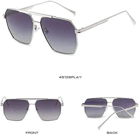 Солнцезащитные очки для лета с защитой от УФ-излучения, модные металлические многоугольные солнцезащитные очки, классические модные очки MTZJH, Silver-blue
Солнцезащитные очки для лета с защитой от УФ-излучения, модные металлические многоугольные солнцезащитные очки, классические модные очки MTZJH, Silver-blue