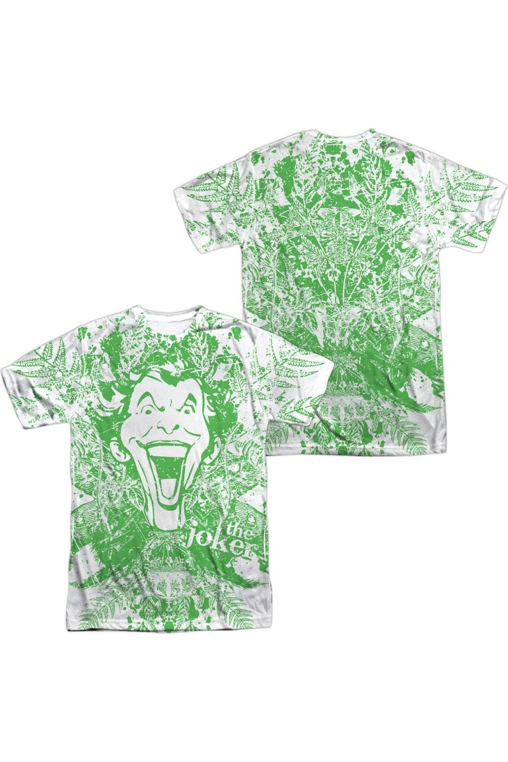 Футболка с коротким рукавом для взрослых из 100% полиэстера Batman Joker In The Wild (принт спереди/сзади) Gildan, белый
Футболка с коротким рукавом для взрослых из 100% полиэстера Batman Joker In The Wild (принт спереди/сзади) Gildan, белый