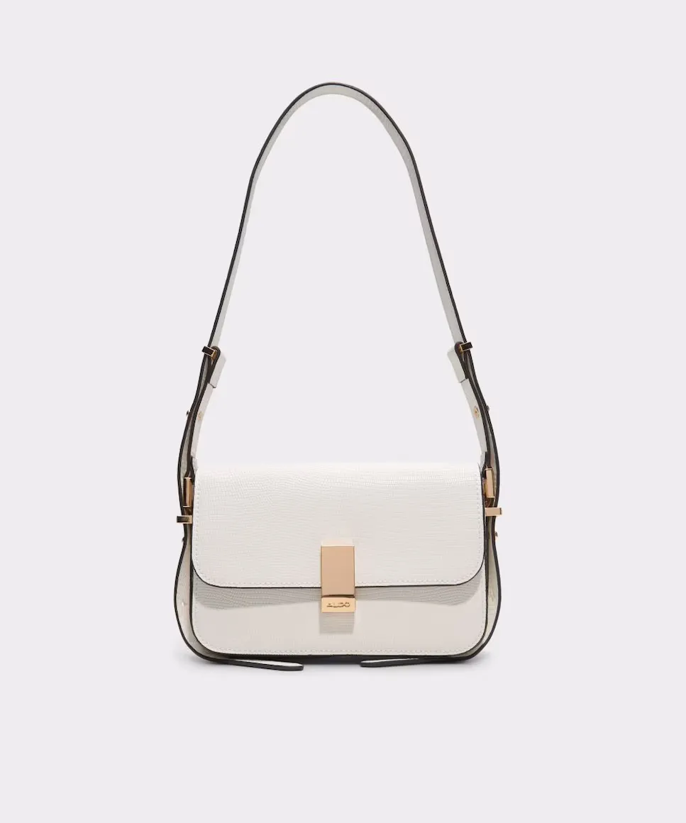 Сумка через плечо с магнитной застежкой Aldo, белый 
Сумка через плечо с магнитной застежкой Aldo, белый