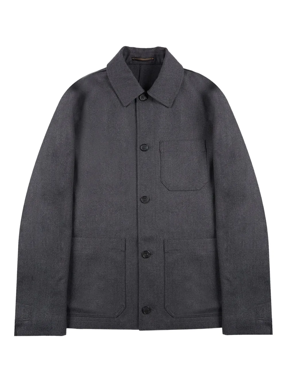 Рубашка-оверсерт из шерсти на пуговицах Incotex, серый
Рубашка-оверсерт из шерсти на пуговицах Incotex, серый